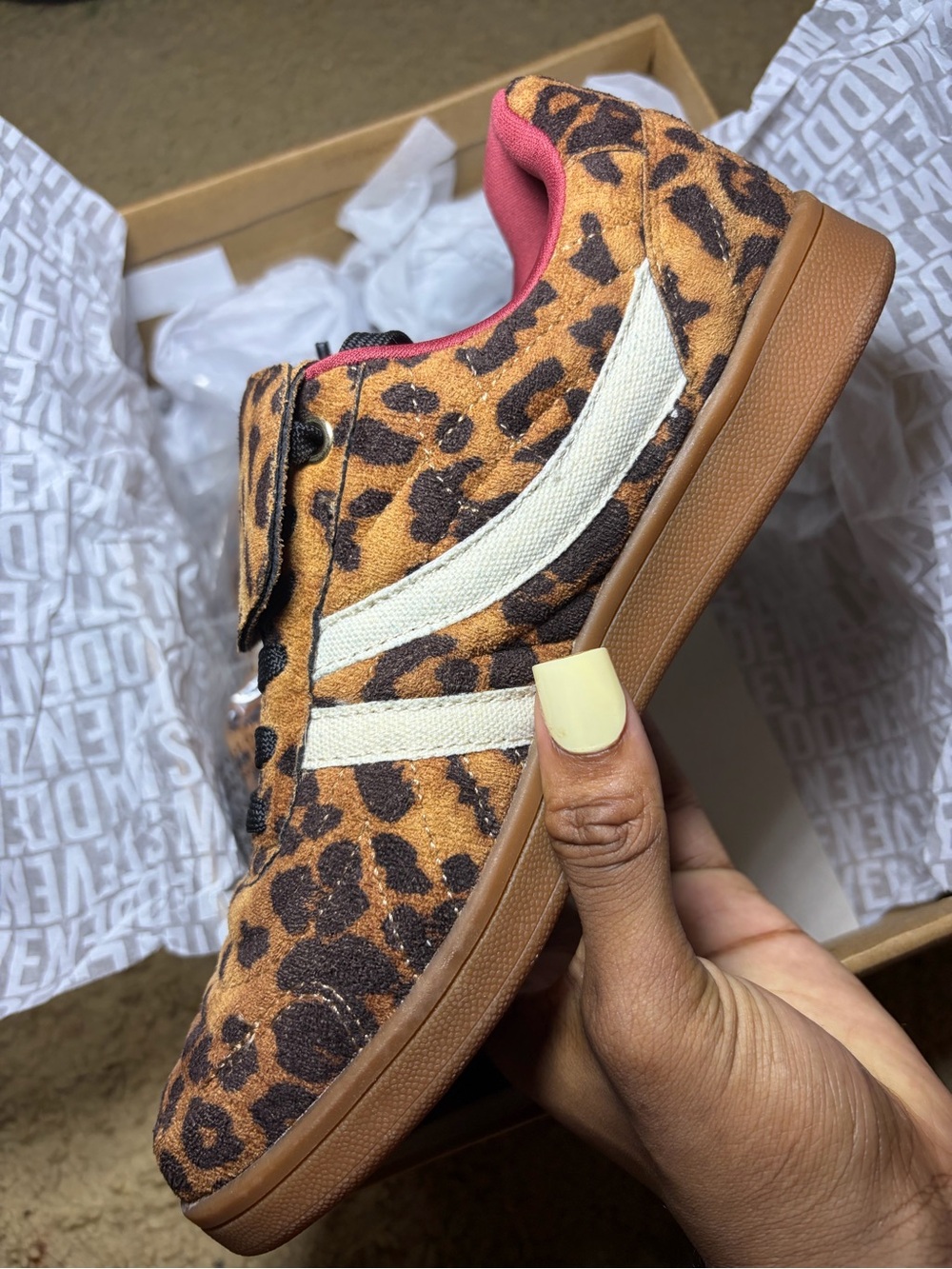 Steve Madden Madrid Leopard Size 6